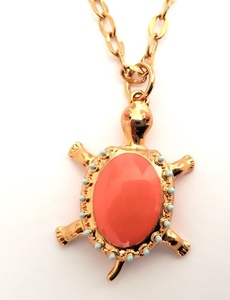 Turtle necklace close up s300