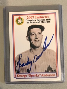 Card sparky anderson s300