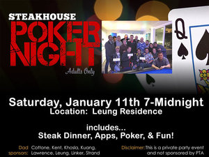 Steakhouse Poker Night