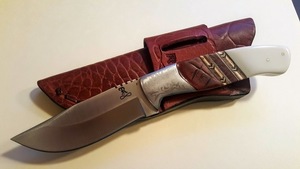 Knife and Sheath Handmade by Rick Ramsey