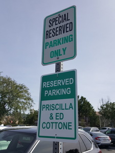 PTA Reserved Parking Spot #1