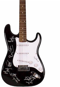 Eagles Autographed Guitar