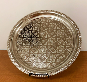 Silver Plated Handmade Plate