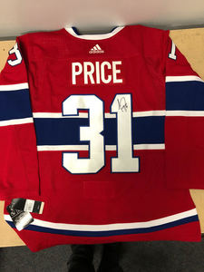 Autographed Carey Price Canadiens Jersey