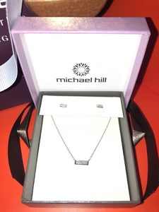 Michael hill diamond earring and pendant set 2 s300