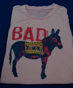 Pink BAD Donkey T-shirt