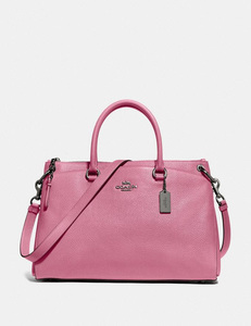 z.COACH Mia Satchel - Pink Rose