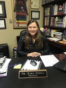 Principal for the Day with Dr. Scholl