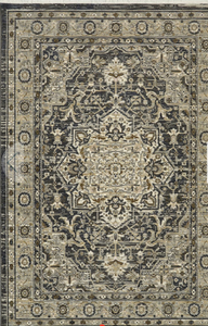 204 Karastan Titanium Regency Charcoal Rug