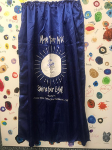 Navy Blue Handmade Cape Board - Fourth Grade