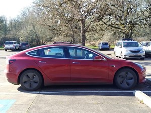 Tesla ride to the coast