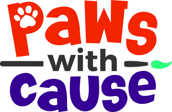 Paws with cause logo color s550