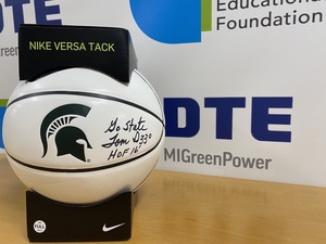 Autographed Tom Izzo Basketball