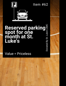 St. Luke's UMC - Parking Spot