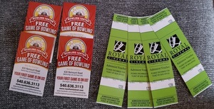 Family Fun - Bowling & Movie passes