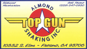 Top Gun Almond Shaking