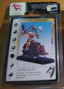 Young dwarf on razorback 4 - Rackham