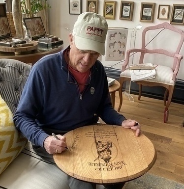 Old Rip Van Winkle Bourbon Barrel Head #9 of 16