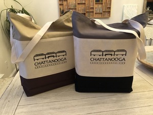 Tricolor Chattanooga Tote Bags