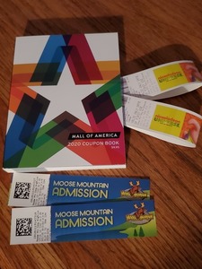 Mall of America prize pack