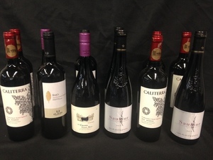 Wine cellar 4 12 bottles all reds s300