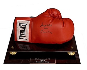 Muhammad Ali Autographed Boxing Glove