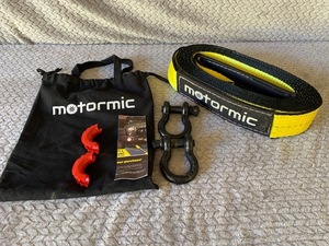 Motormic Tow Strap and D Rings