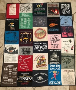 Crown King T-shirt Quilt