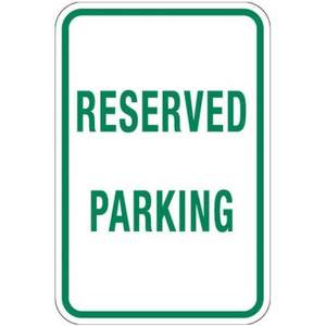 Reserved Christmas Eve Parking Spot