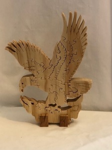 Wooden Eagle Puzzle