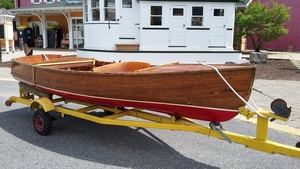 Peterborough Cedar Strip Electric Inboard Boat