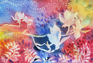 Watercolor Zoom Class for 10 - 2 Hours