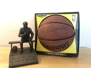 Basketball signed by the legendary Red Auerbach