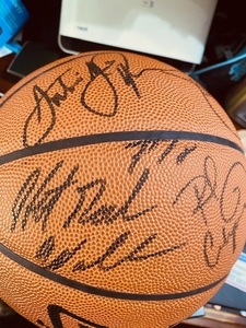 1996 Team Signed Basketball