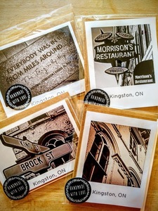 Kingston-themed Photography Cards (b&w)