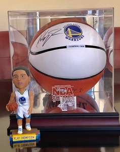 Klay Thompson Signed Basketball