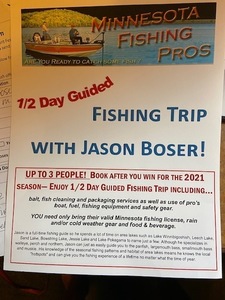 Fishing Trip with Jason Boser 1/2 day