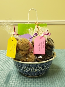 Cookie Bowl and Certificate