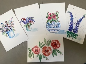 (Z) Floral Note Cards