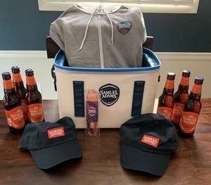 Sam Adams cooler of fun