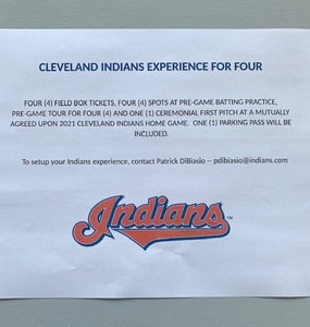 Cleveland Indians Star for a Day