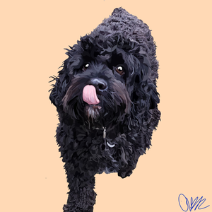 Custom Digital Pet Portrait