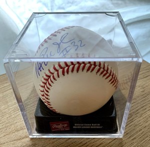 Magic Johnson Autographed Baseball