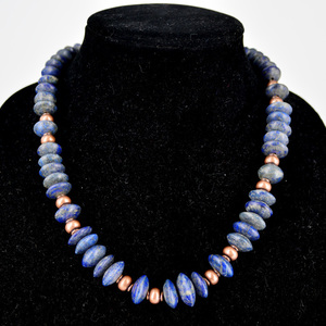 Lapis Lazuli & Copper Beads