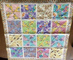 Child's Hand-Sewn Quilt