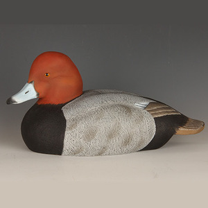 Red Headed Drake Decorative Decoy