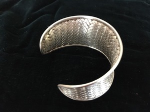 Silver cuff bracelet Item #013