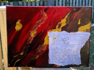 "Uprising" Poem Painting