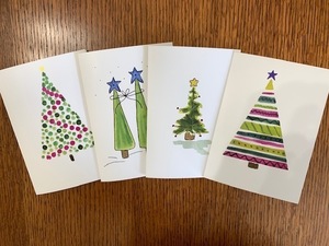 (Z) Watercolour Christmas Cards