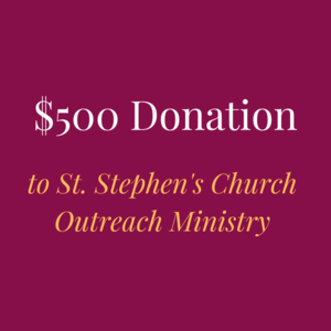 $500 Cash Donation